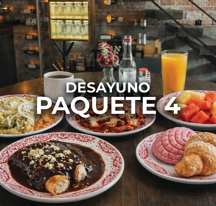 Menú Paquete Cuatro